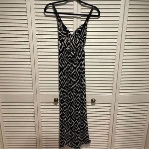 Derek Heart Black & White Maxi Dress